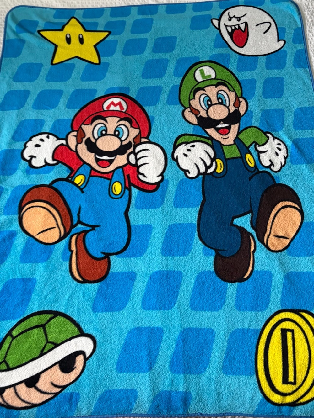 2013 Super Mario Blanket